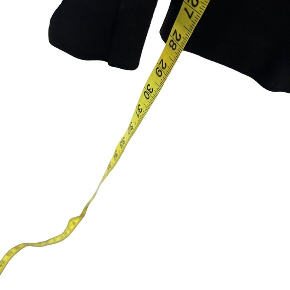 Chicos Black Mid Rise Pull On Straight Pants 1 Medium - Picture 9 of 12